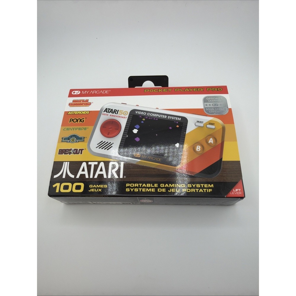 My Arcade Atari Pocket‎ Player Pro: Portable Video Game System 100 Games